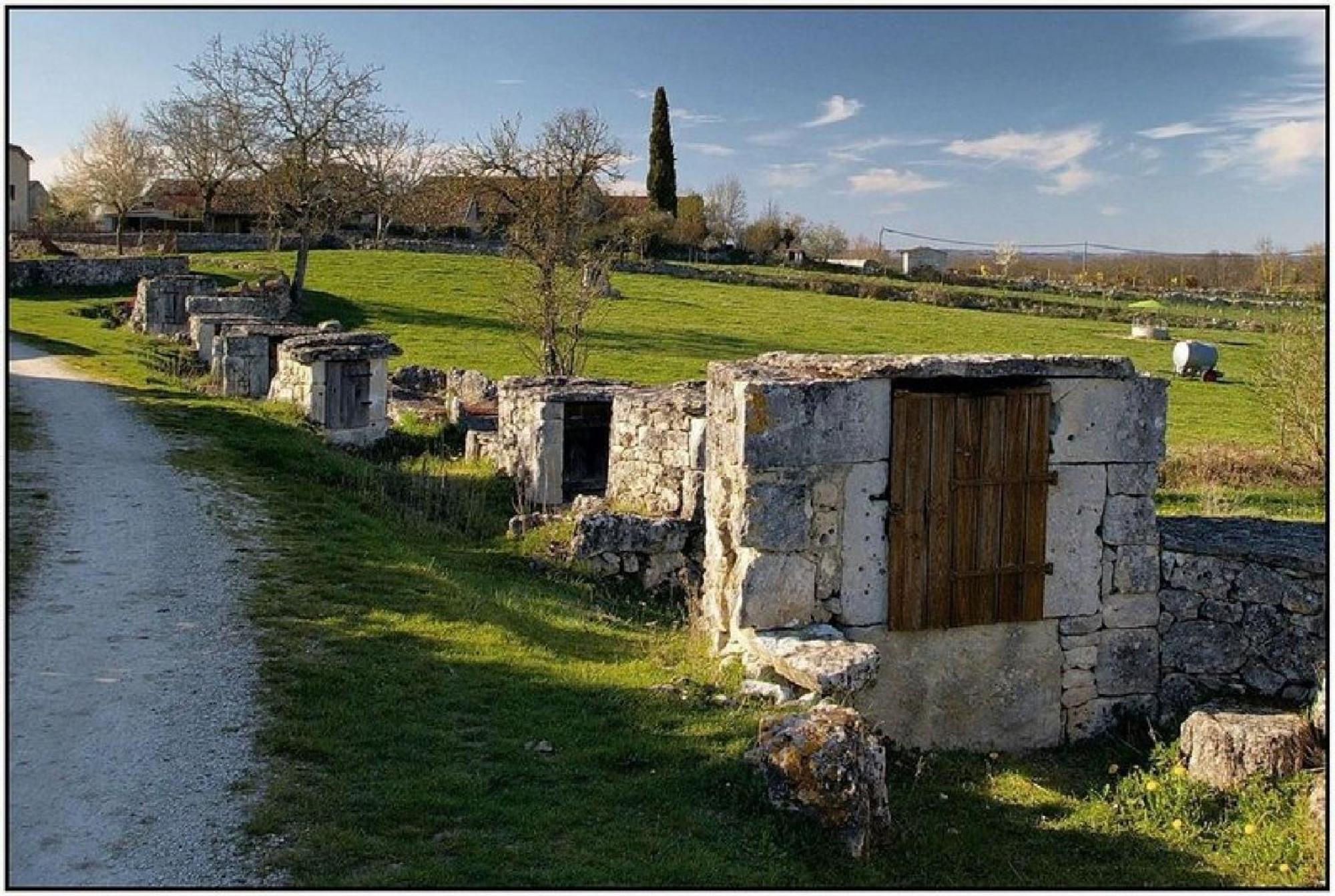 La Longere Du Moulin Villa Laburgade Bagian luar foto
